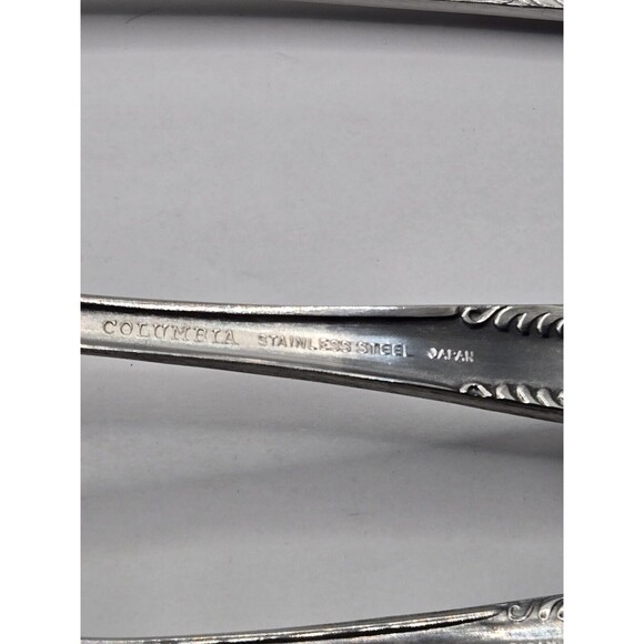 Columbia Beaded Handle Stainless Steel Flatware Serving Set 5 pcs. - Picture 7 of 11